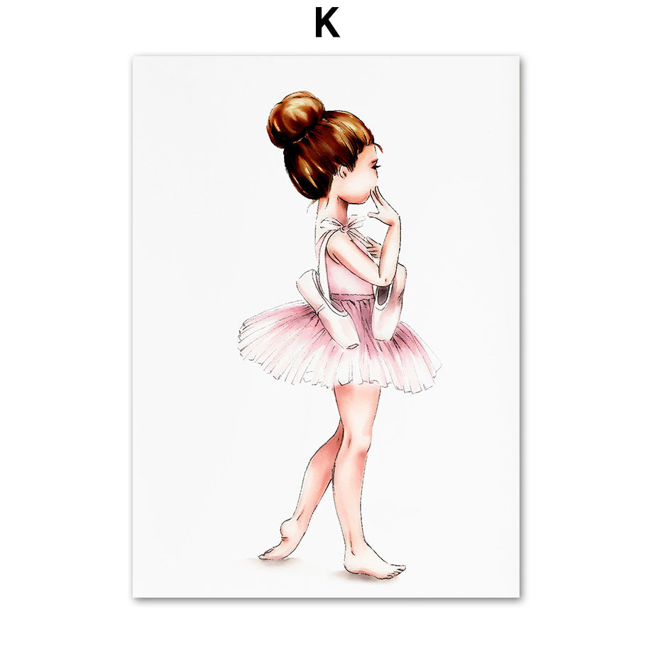 Children's Room Art Canvas Posters - Kids Bedroom Wall Decor