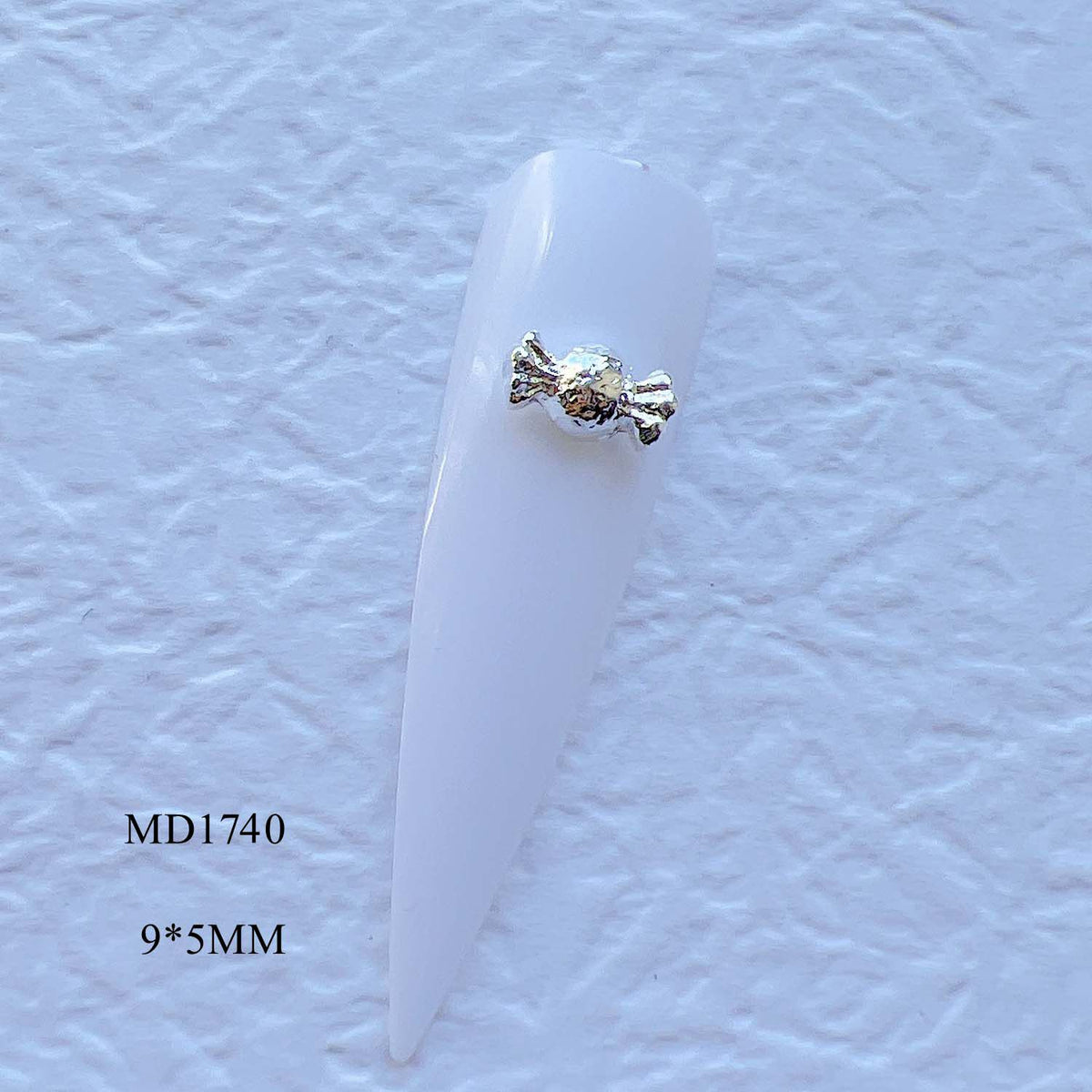 All-Purpose Alloy Nail Art Decorations Pack - 5 Pieces for Creative Manicures
