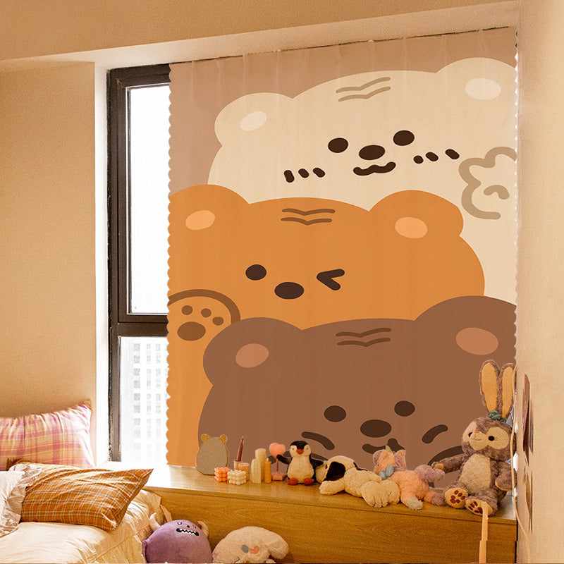 Self-Adhesive Sunshade Curtain for Bedroom, All Sizes & Colors