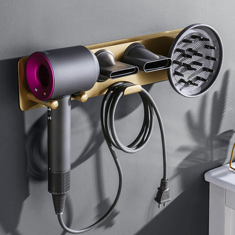 Punch Free Hair Dryer Bracket Magnetic Wall Mount Holder for Bathroom