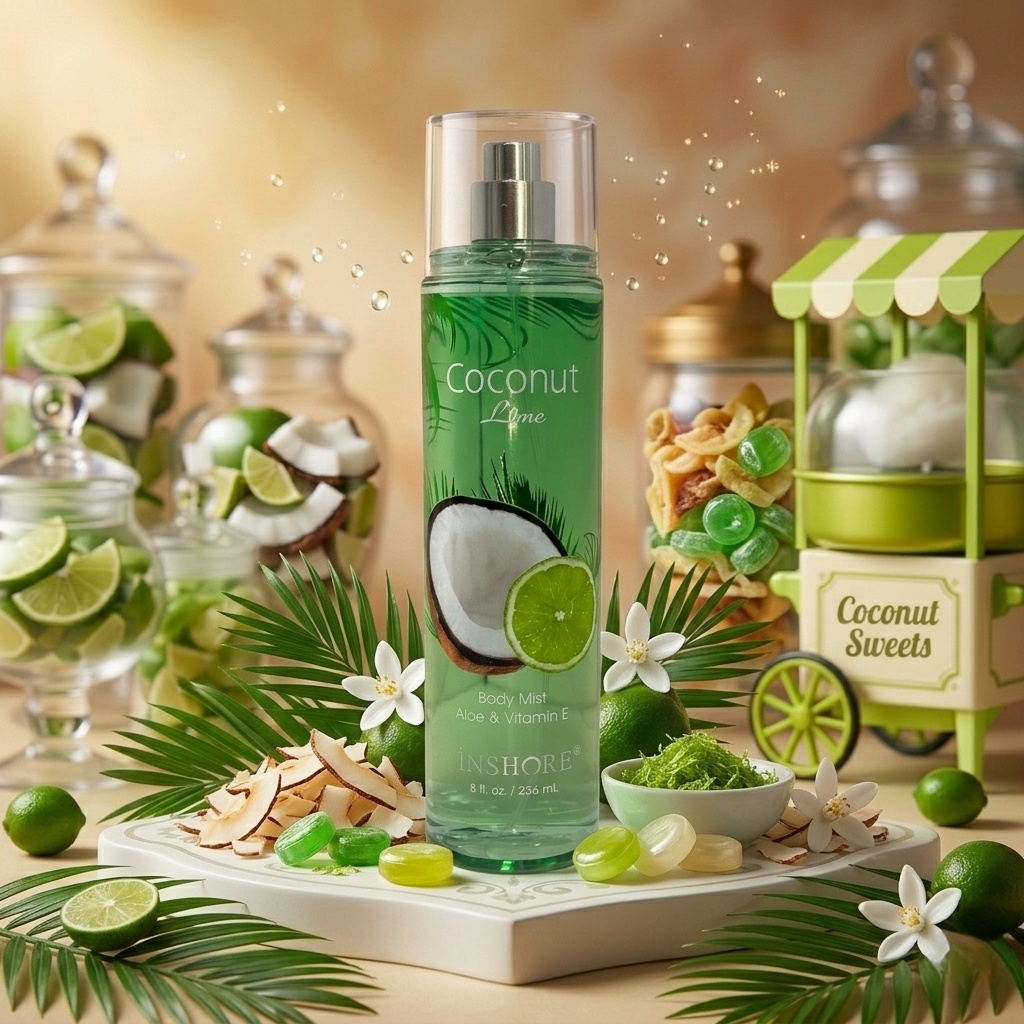Fragrance Body Mist - 8 Fl. Oz. Hydrating Scented Spray with Aloe & Vitamin E