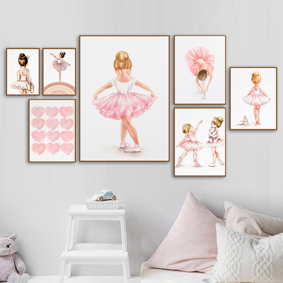 Children's Room Art Canvas Posters - Kids Bedroom Wall Decor
