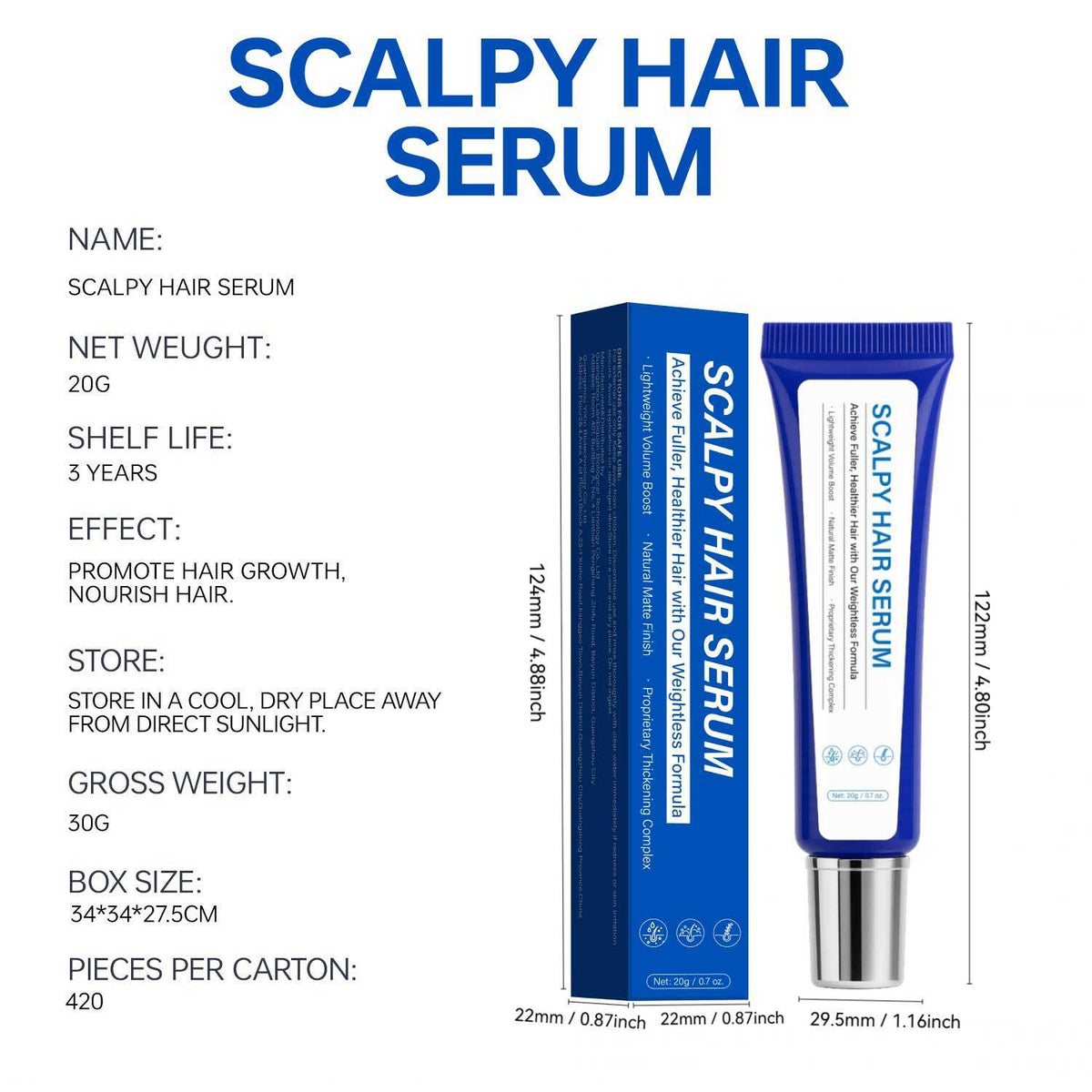 Scalp Hair Repair 20g Scalpy Serum