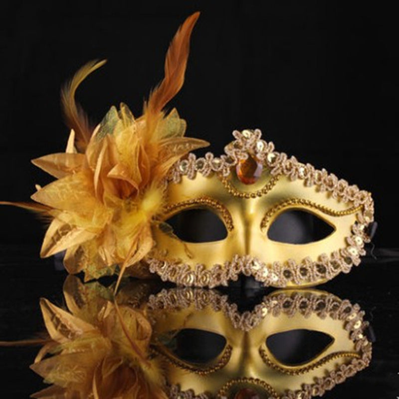 Halloween Princess Mask for Parties and Costumes - Multiple Colors Available