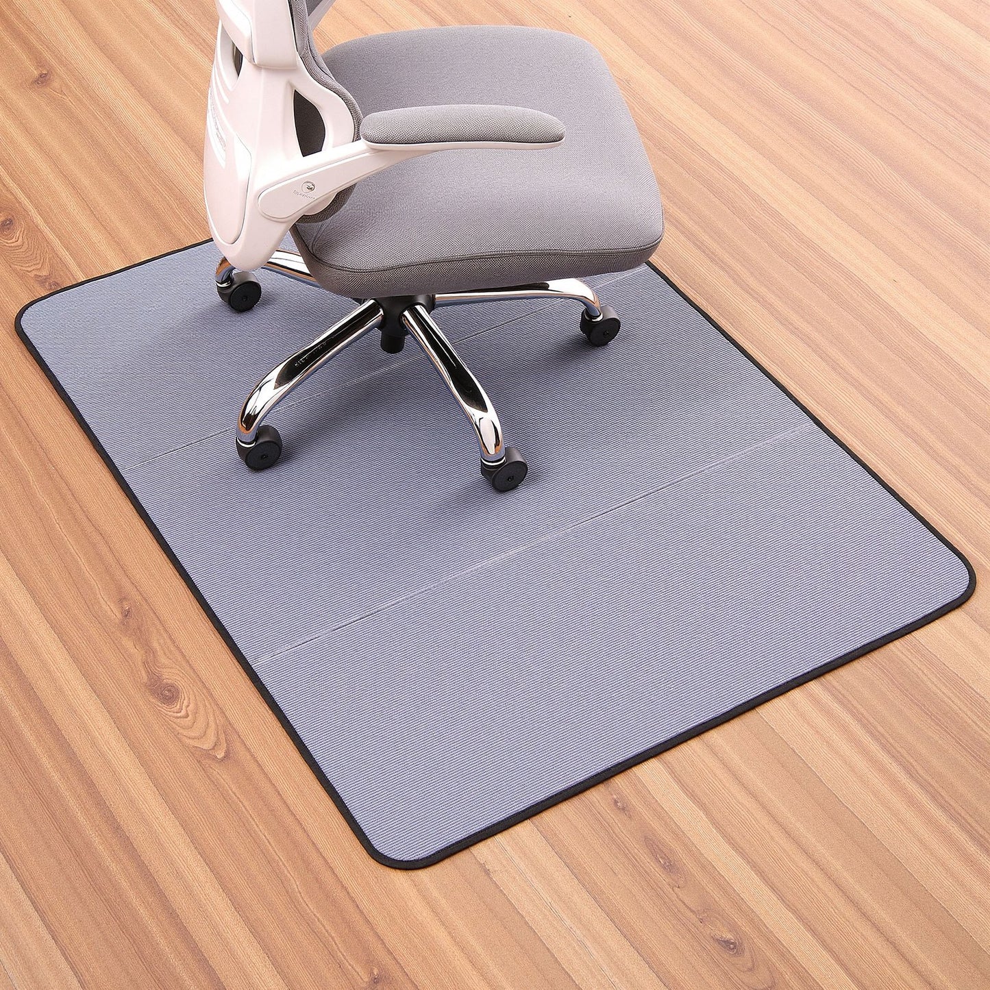 36 x 48-Inch Office Chair Mat for Hard Floors - Non-Slip Grey