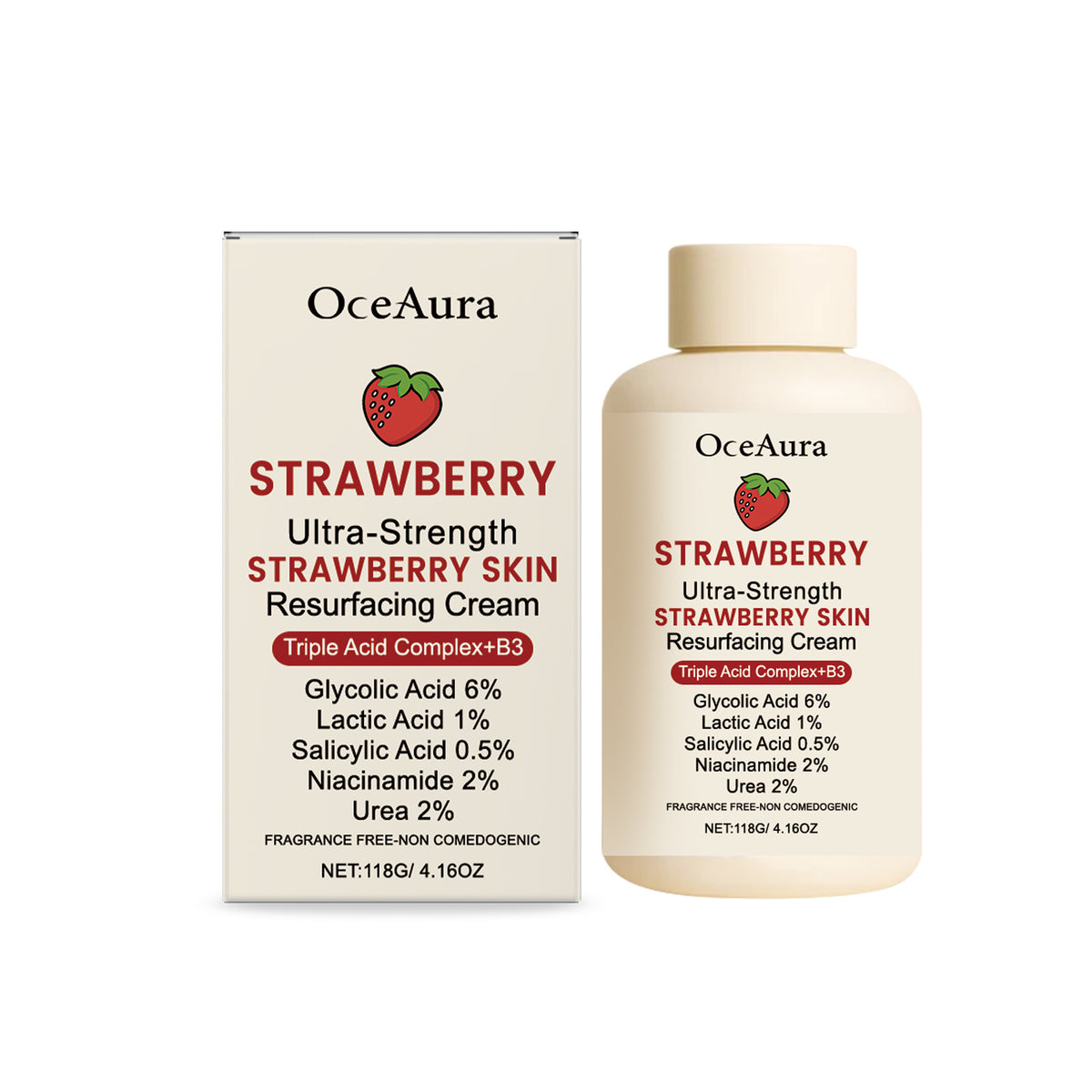 Strawberry Skin Moisturizing Cream 118g