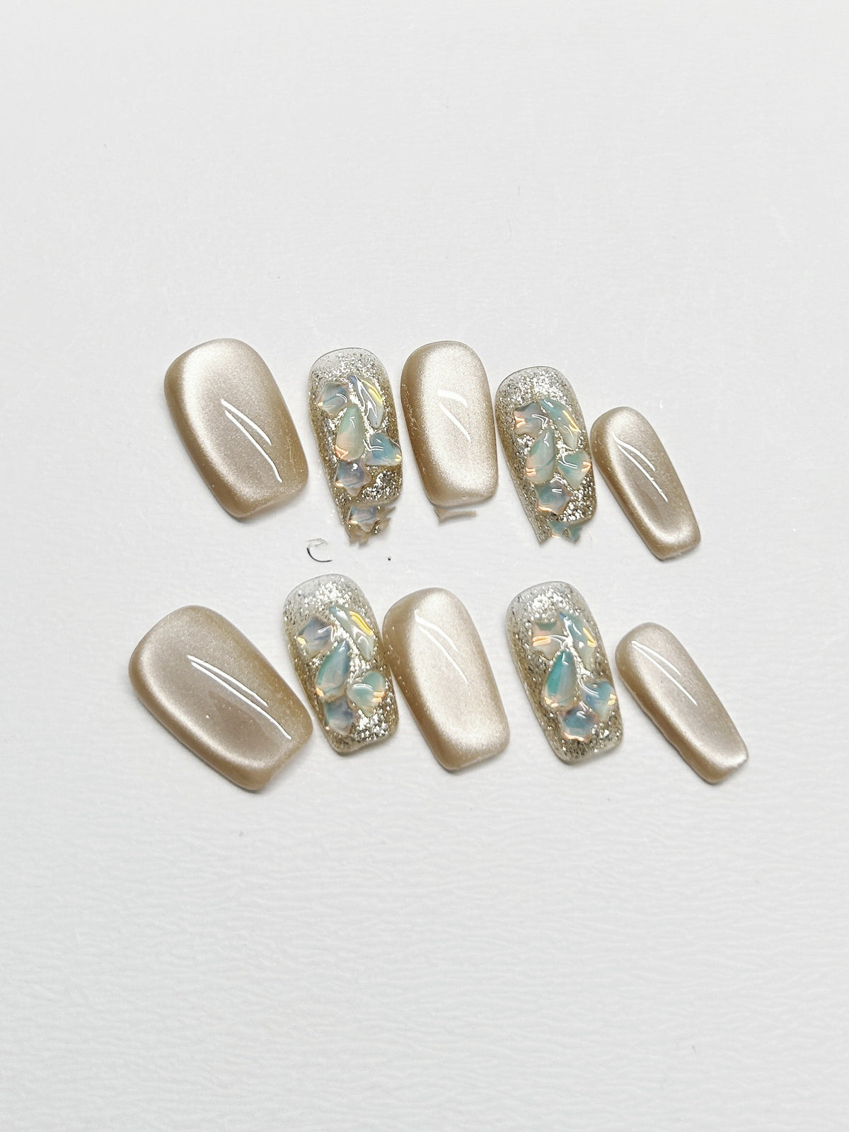 High-End All-Matching Nail Sticker Set for Nail Art and Decoration