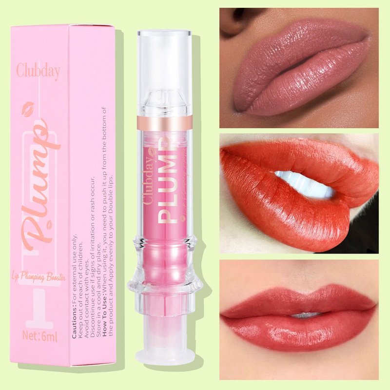 Moisturizing Lip Gloss Water Light Full Lips Syringe - Nourishing Makeup