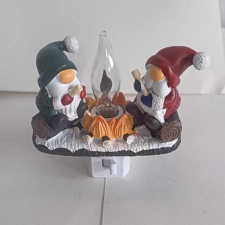 Christmas Night Light - Santa Claus European Style Small Night Lamp