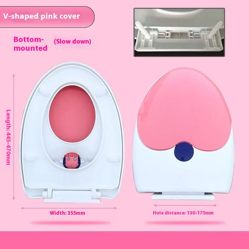Dual-Purpose Toilet Lid Cover Thickened Modern Bathroom Storage