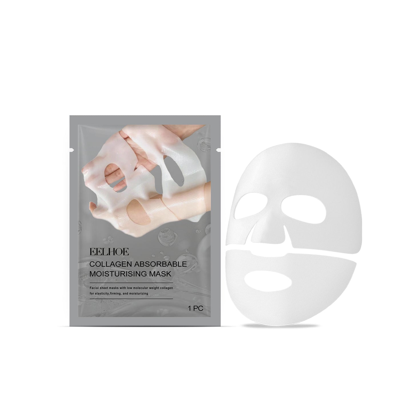 Collagen Moisturizing Facial Mask - Hydrating Anti-Aging Sheet Mask