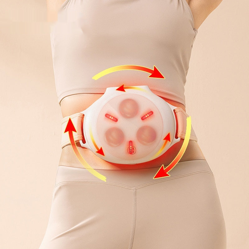 Electric Waist and Abdomen Massager with Hot Compress for Body Relaxation