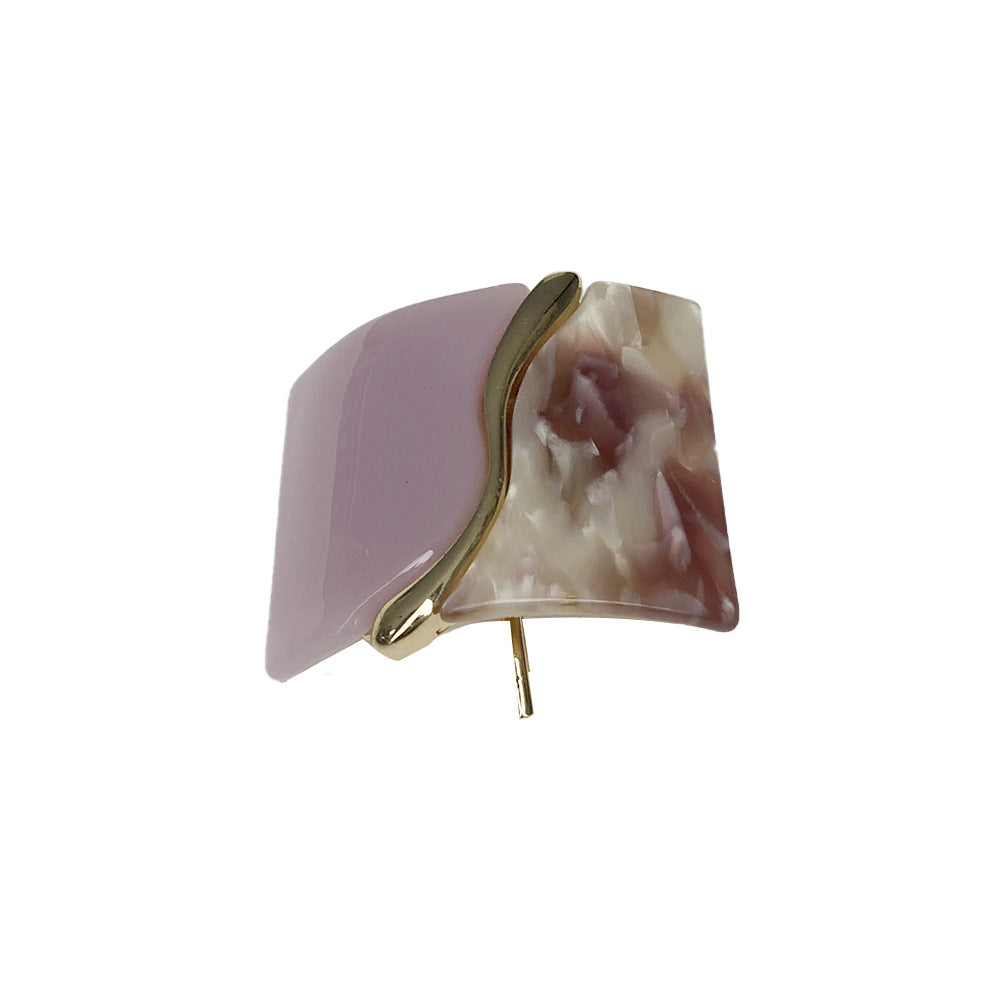 Leopard Print Resin Hair Hook