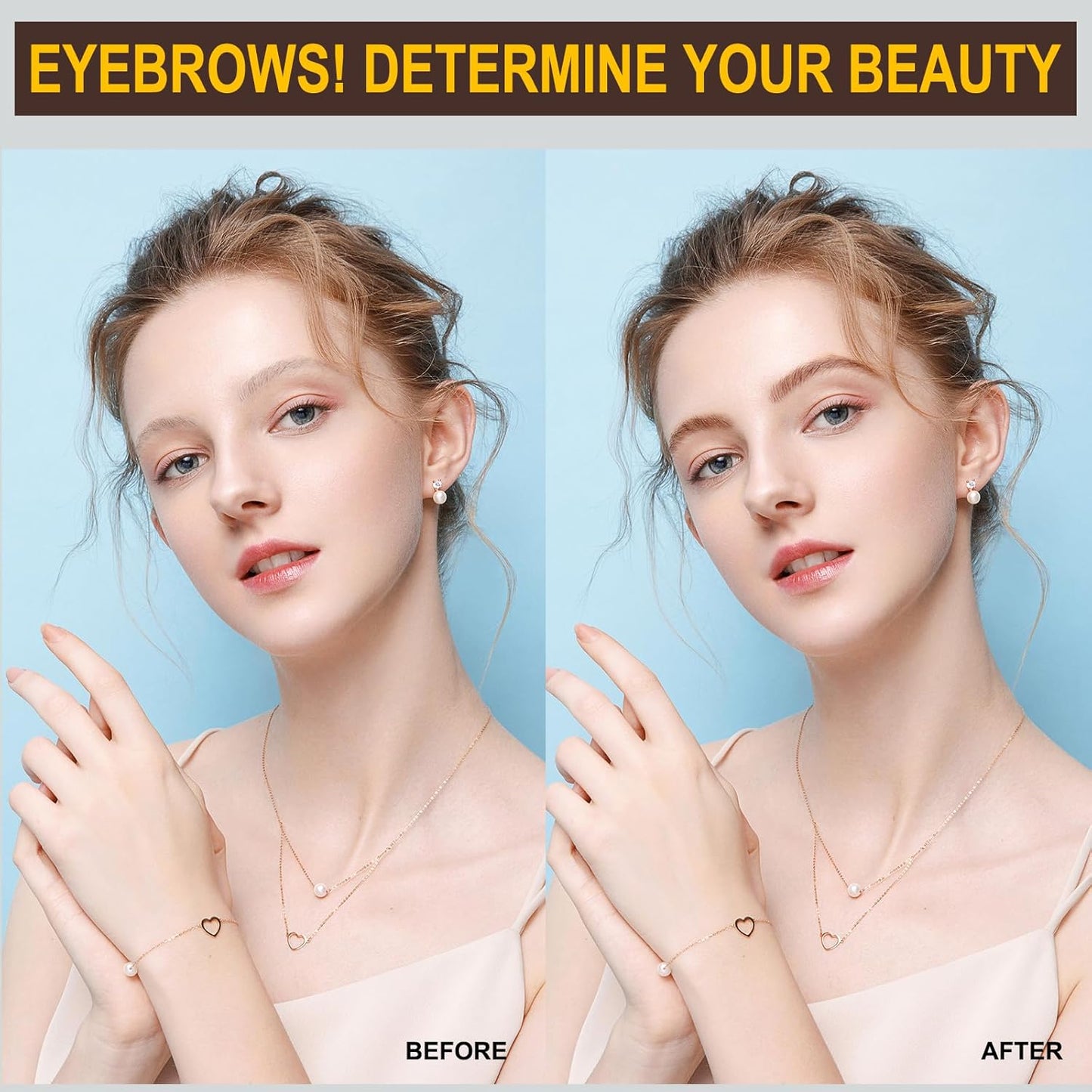 2-in-1 Dual-Ended Microblading Eyebrow Pen - Waterproof Liquid Brow Tint