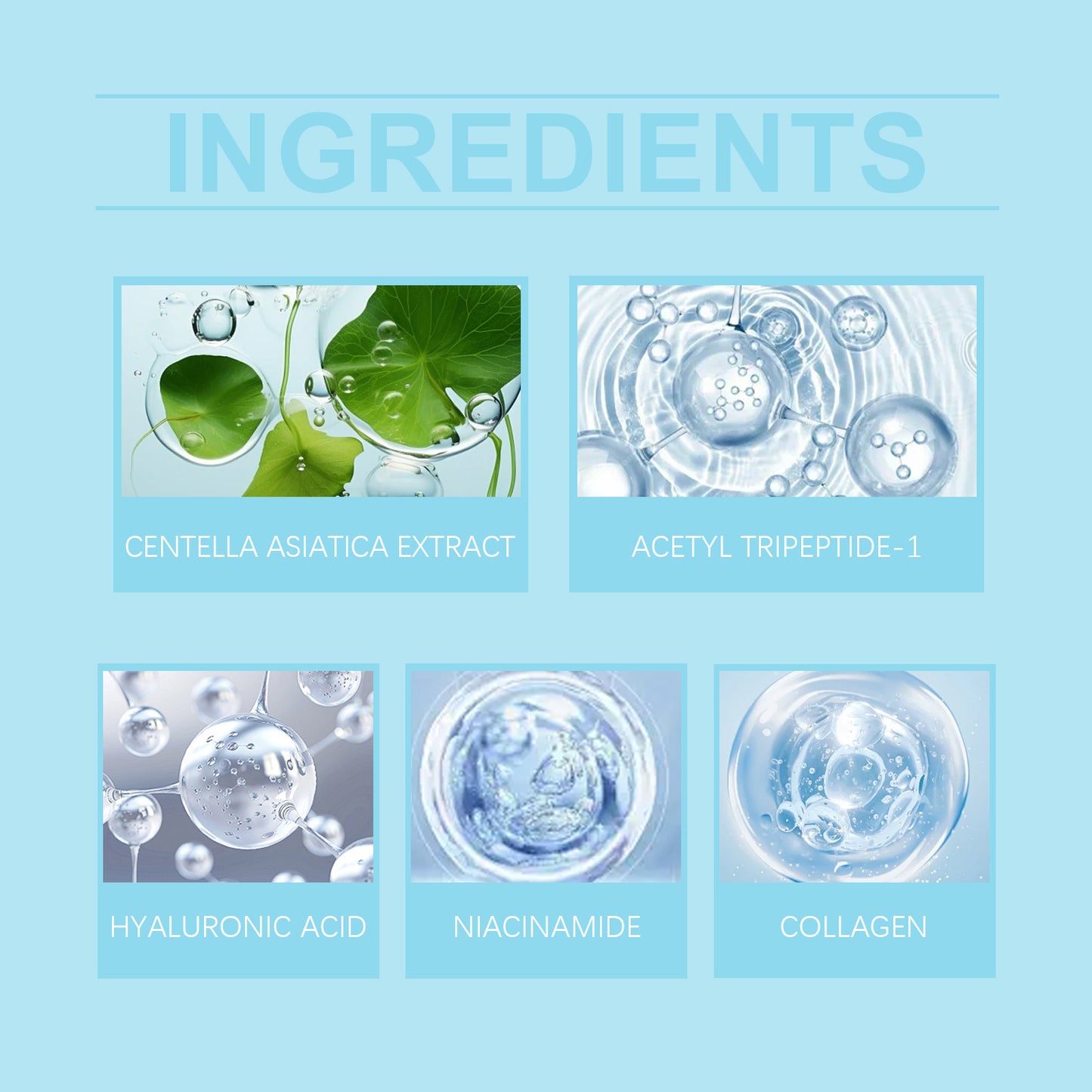 Centella Asiatica Hydrating Face Cream - Anti-Aging Moisturizer 100g