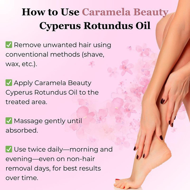 Cyperus Rotundus Hair & Body Oil - Natural Essential Oil Blend