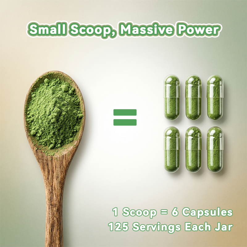 Pure Moringa Leaf Powder - 100% Vegan Nutritional Supplement, 250g