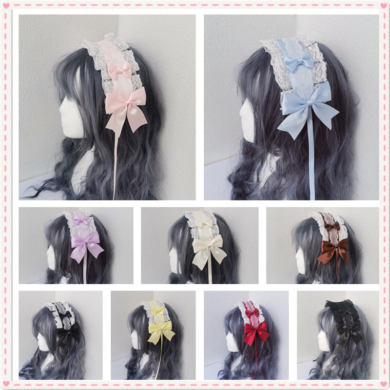 Lolita Lace Bow Headband