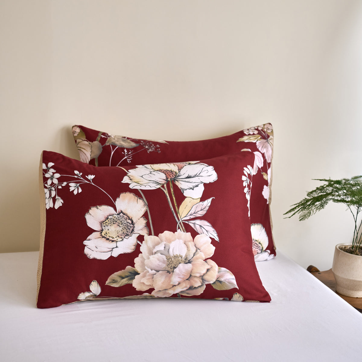 Cross Border Floral Print Duvet Cover Set - Elegant Breathable Bedding