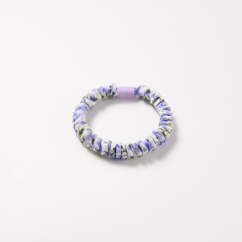 Children's Floral Hair Accessories Rubber Bands Hair Rings - Colorful & Cute