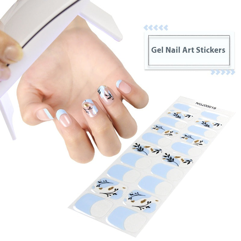 Semi-Cured Nail Gel for Nail Enhancement - Various Colors & Styles