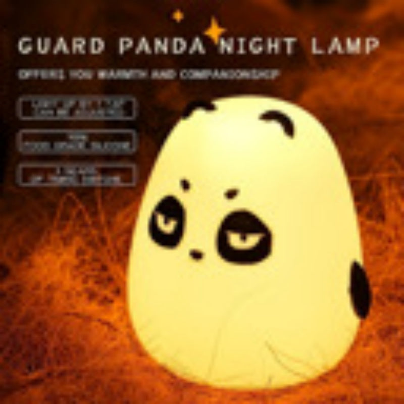 Color-Changing Silicone Night Light with Tap Control - USB Rechargeable Animal Shapes for Kids
