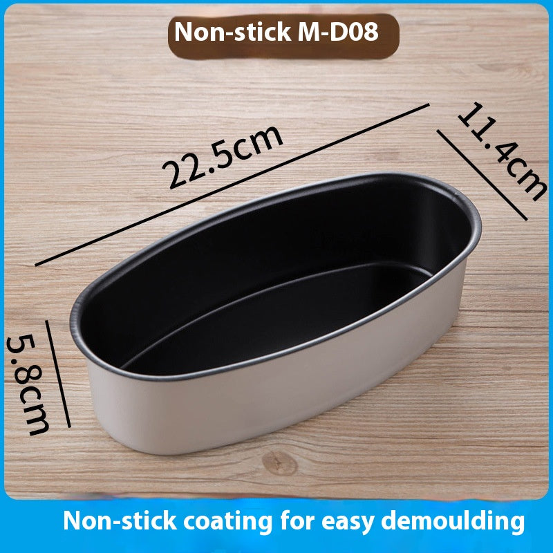 Aluminum Alloy Cake Mold - Rectangular Baking Pan for DIY Cakes
