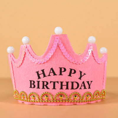 Children's Birthday Party Hat - Festive Headdress Decoration for Kids & Adults
