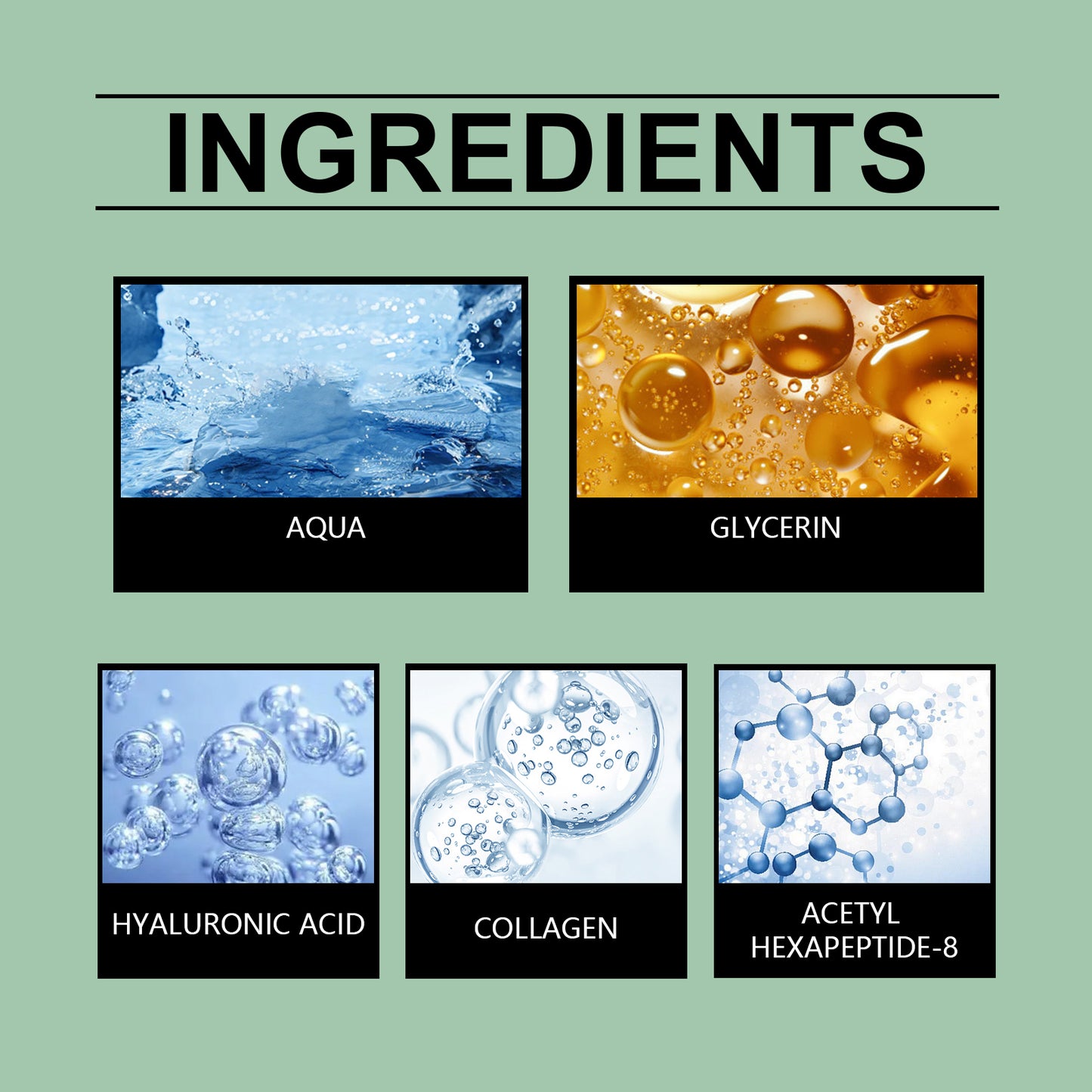 Skin Firming Body Cream with Collagen & Hyaluronic Acid - 100g