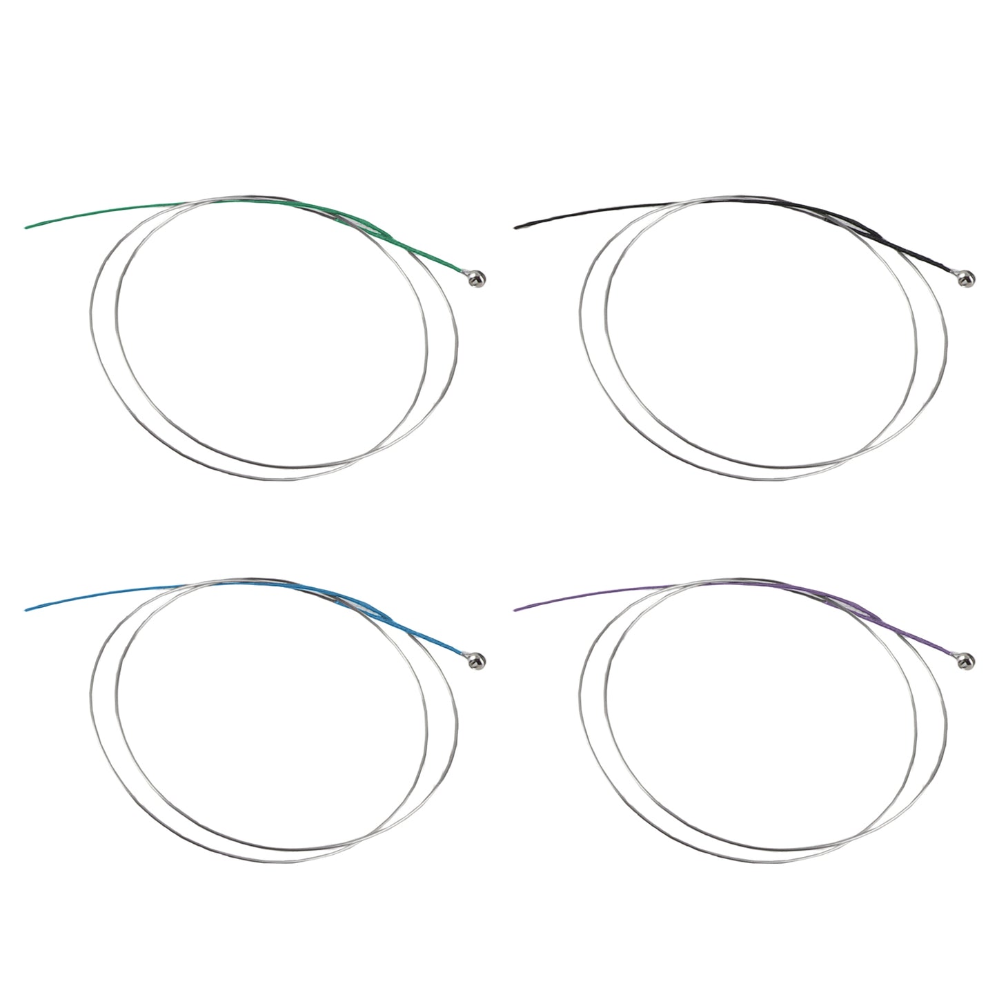 High Quality Violin Strings Set for 3/4 & 4/4 Violins - G, D, A, E