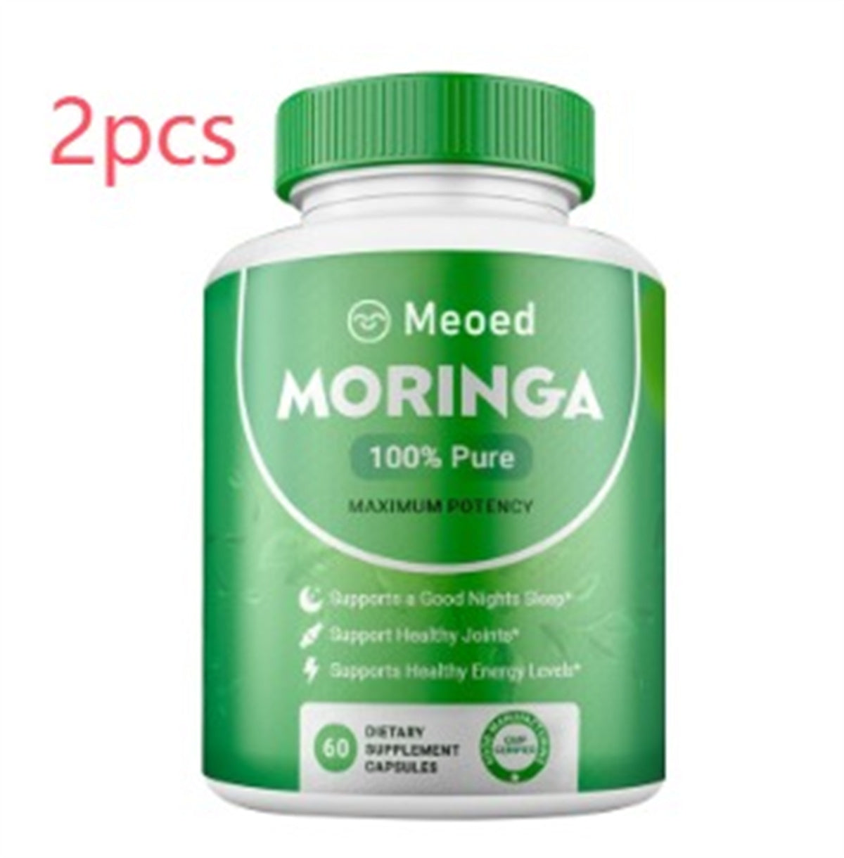 Moringa Leaf Capsules - Herbal Wellness Supplement