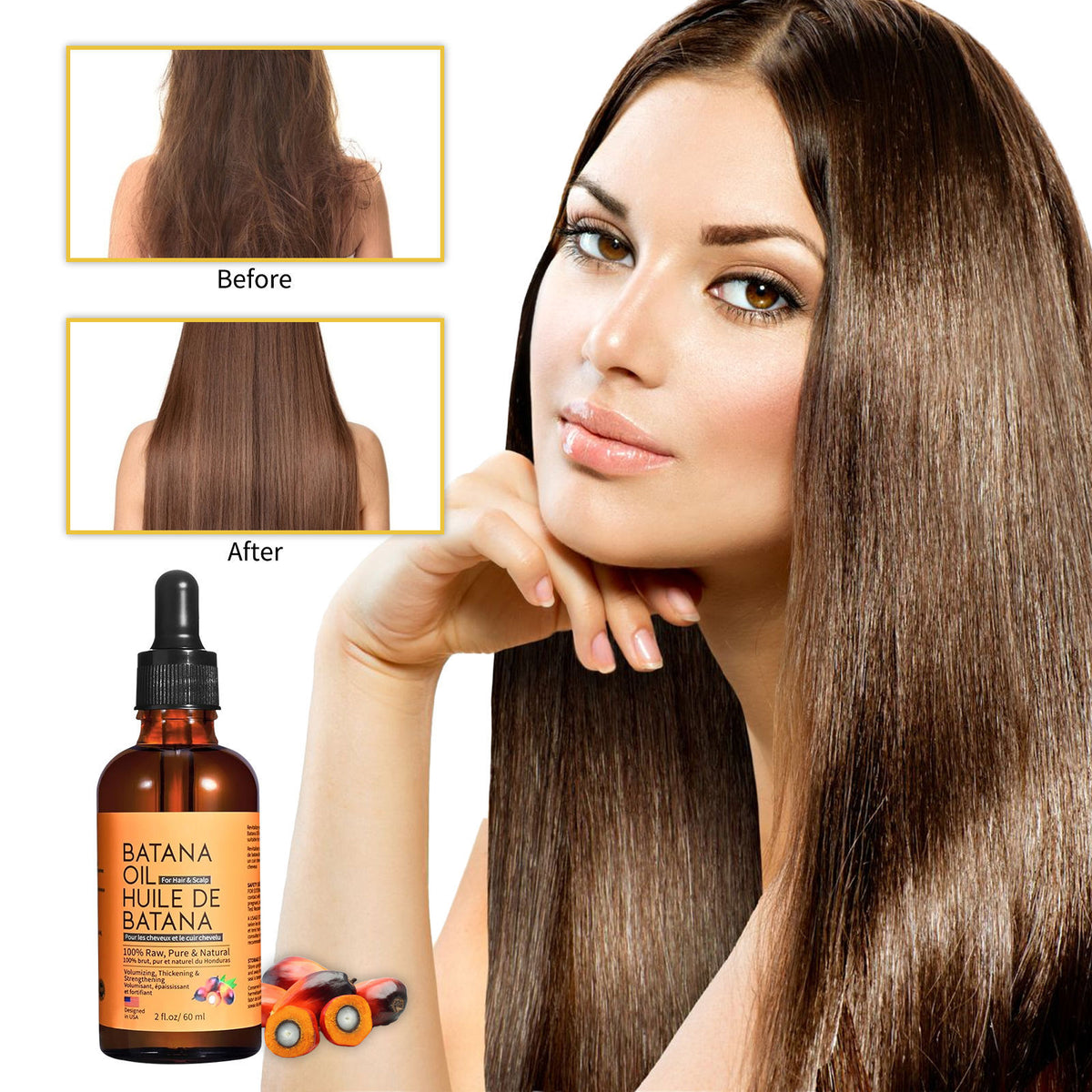 Non-standard Batana Solid Hair Strength Treatment Oil