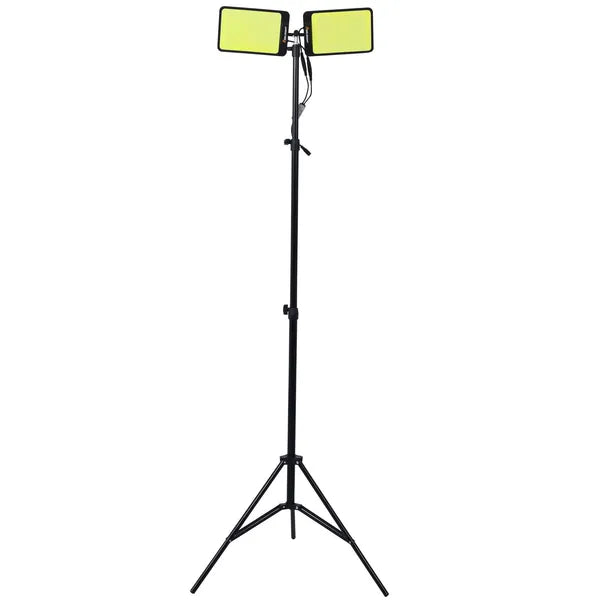 12000 Lumen LED Work Light with Stand, Waterproof Tripod Construction Light