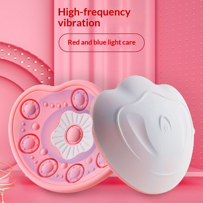 Wireless Breast Heating Vibrator Massager with Remote Control