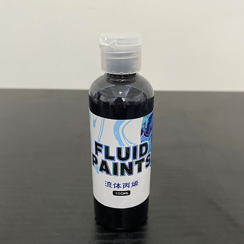 Children's DIY Fluid Acrylic Paint Set for Arts and Crafts - Multiple Colors