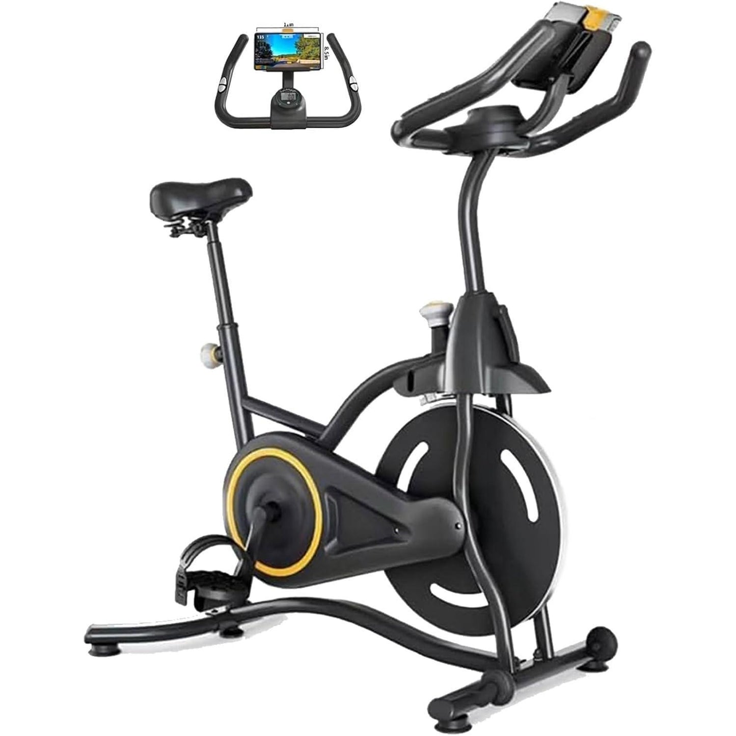 High-Quality Spin Cycle Exercise Bike - Black