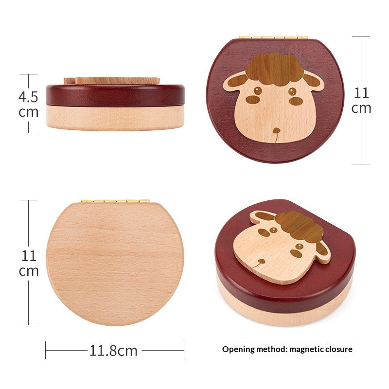 Childrens Baby Tooth Preservation Memorial Box Zodiac Collection - Multiple Colors