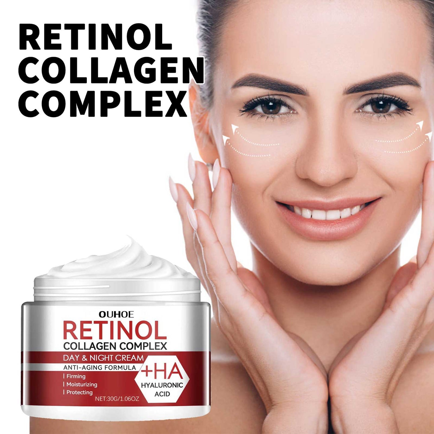 Retinol Moisturizing Facial Cream - 30g Hydrating Skin Care