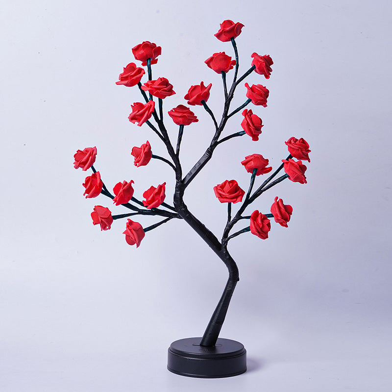 Decorative LED Flower Lights for Holiday & Room Decor - USB Powered