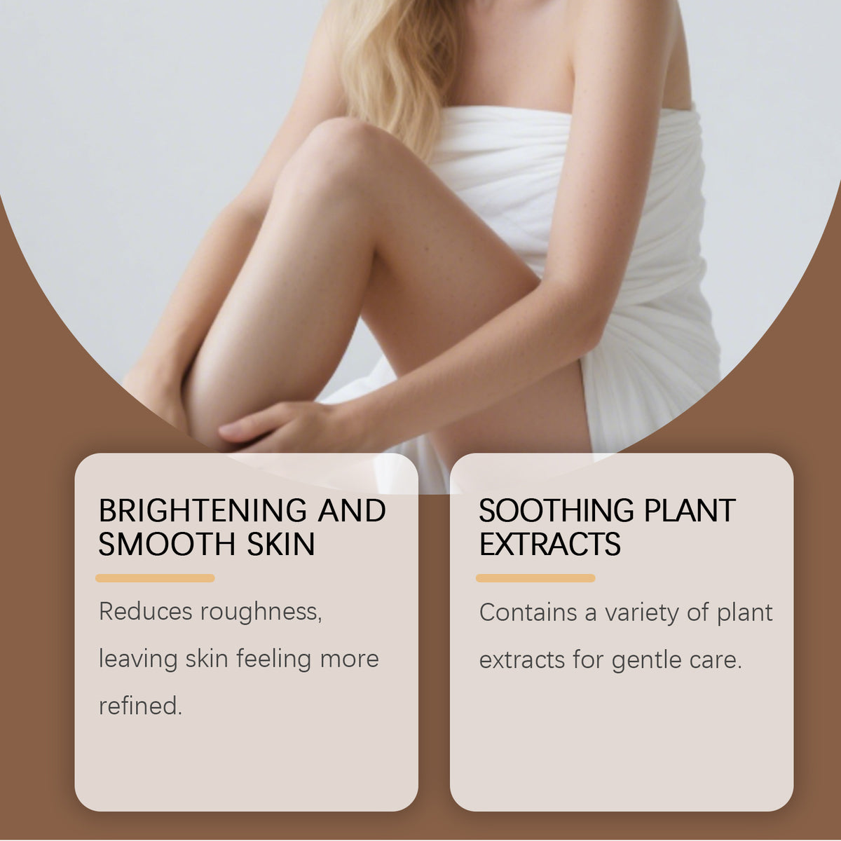Brown Sugar Body Scrub Cream - Gentle Exfoliating