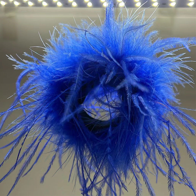 Feather Headdress – Adjustable Snap Ring Band, Multiple Colors