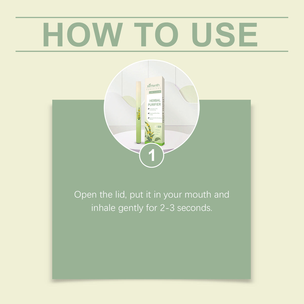 Breathing Relaxation Stick - Herbal Respiratory Care