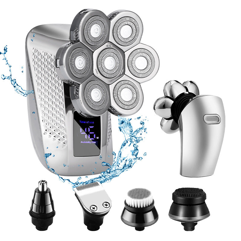 5-in-1 Electric Body Groomer Razor - USB Rechargeable