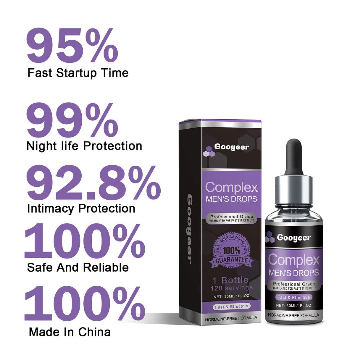 Googeer Complex Mens Drops