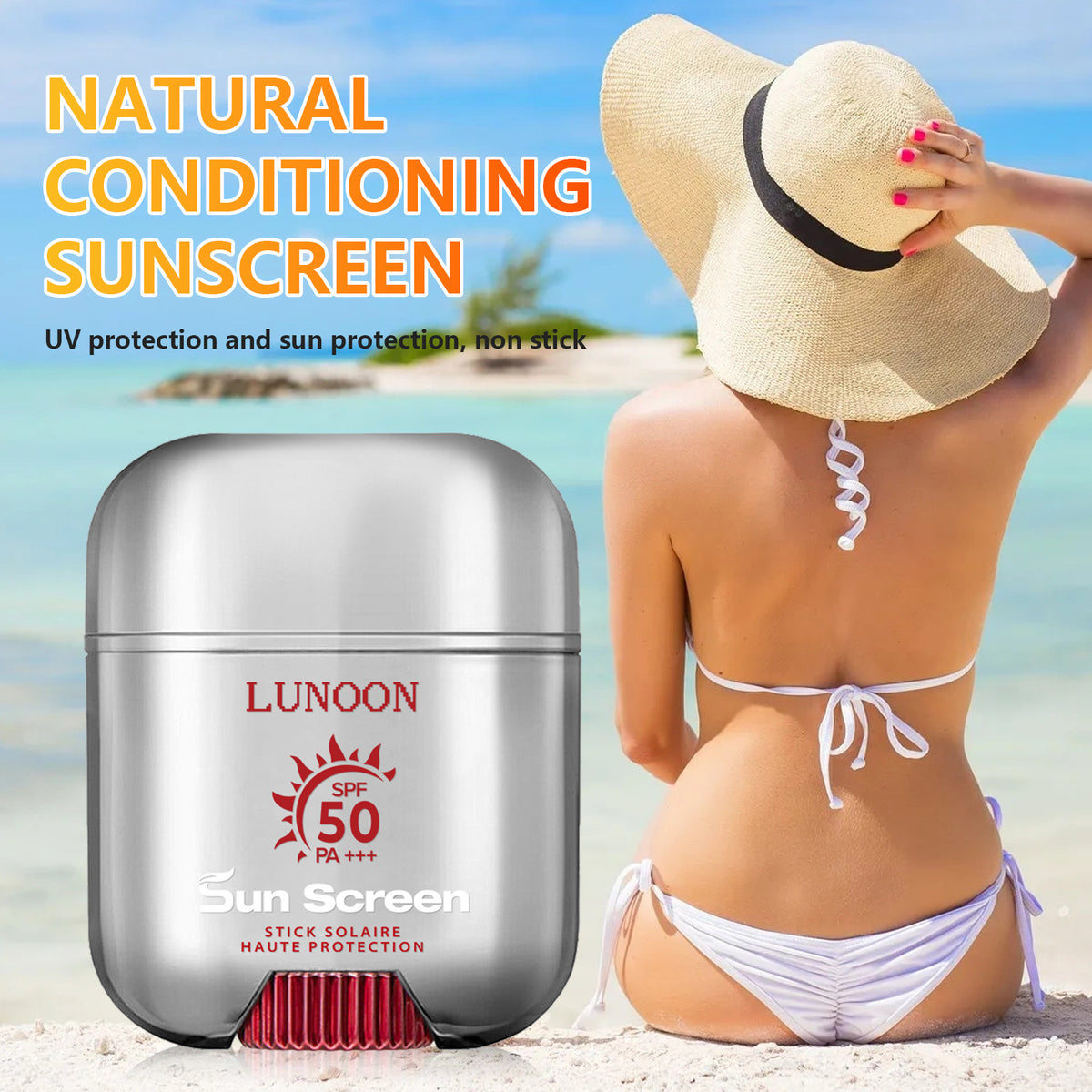 SPF 50 Body Sunscreen Cream - Broad Spectrum Protection