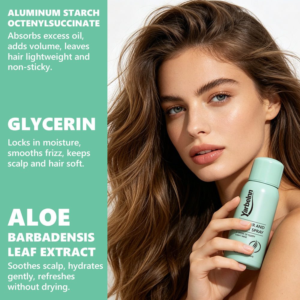 Dry Shampoo Spray for Hair Refreshing - Travel & Daily Use, 100-300ml Variants