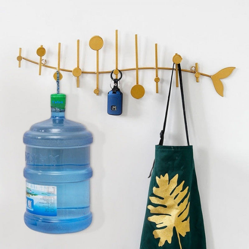Wall Door Key Hook Rack Organizer for Hallway Bedroom Entryway