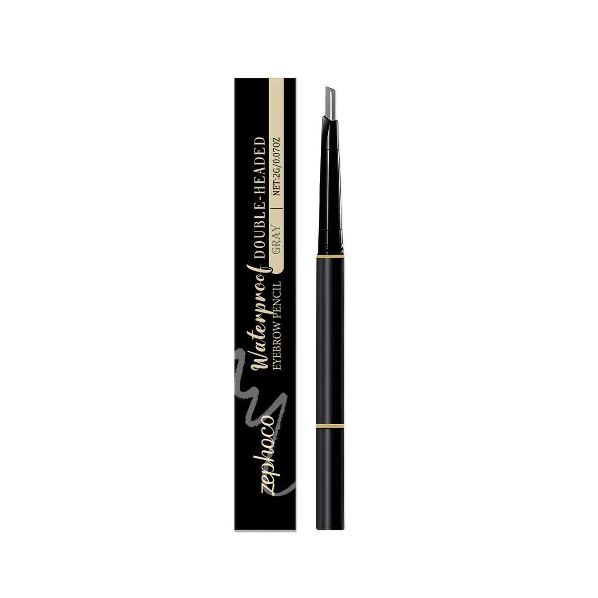 Long-Lasting Color-E Enhancing Eyebrow Pencil – Double-Ended Makeup Tool