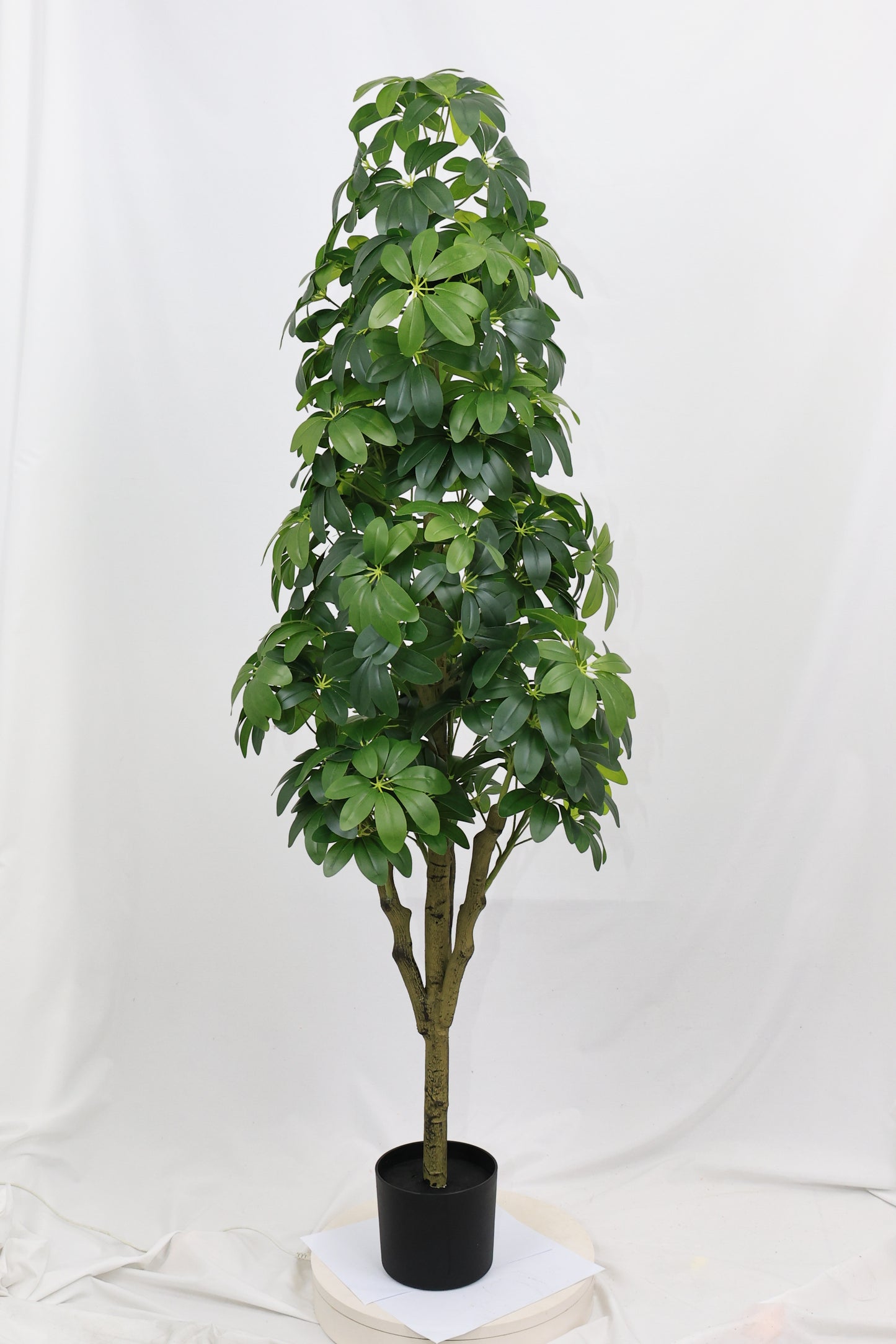 5.2FT Realistic Artificial Tree - Green Faux Plant for Indoor & Outdoor Decor