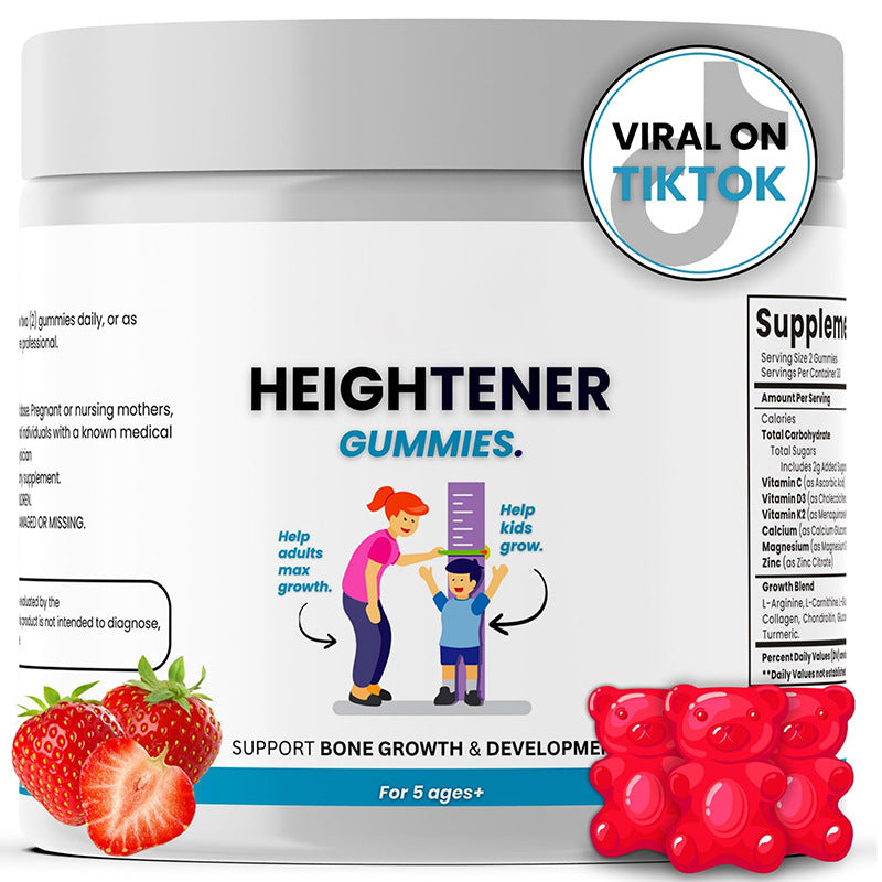 Height Gummy Red Bear Heightener Gummies